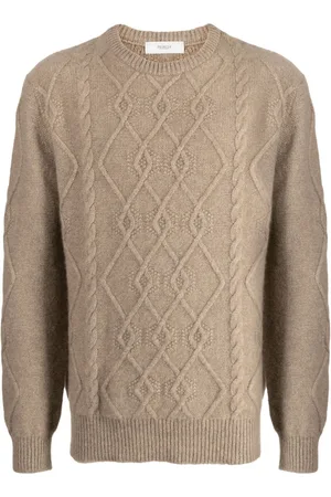 PRINGLE OF SCOTLAND Kaschmirpullover mit Zopfmuster