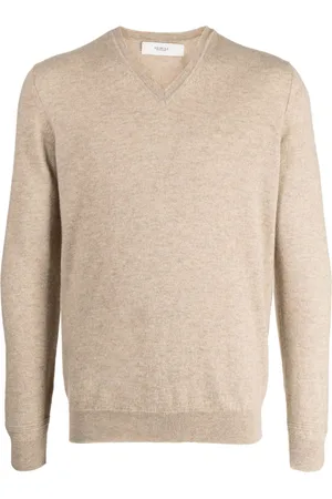 PRINGLE OF SCOTLAND Kaschmirpullover mit V-Ausschnitt