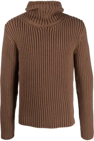Lanvin Hoodie aus geripptem Strick