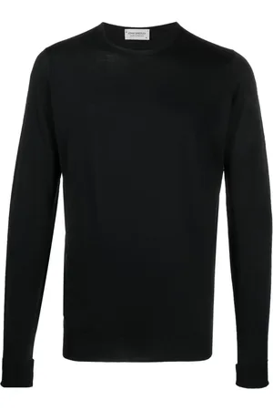 JOHN SMEDLEY Pullover mit Rundhalsausschnitt