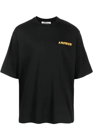 A PAPER KID T-Shirt mit Logo-Print