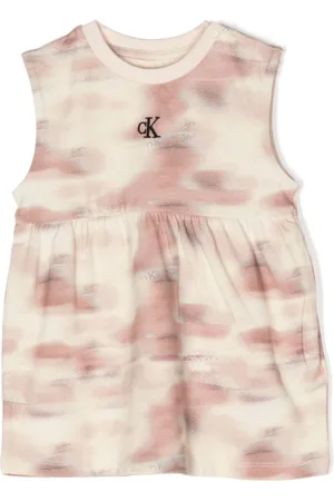 Calvin Klein Kleid mit Logo-Print