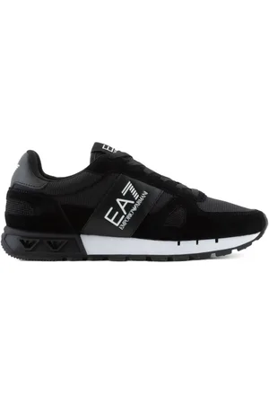 EA7 Sneakers mit Kontrasteinsätzen