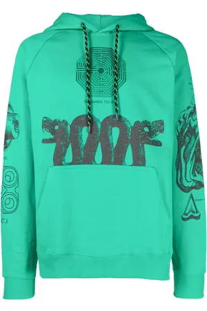 Etudes Hoodie mit grafischem Print