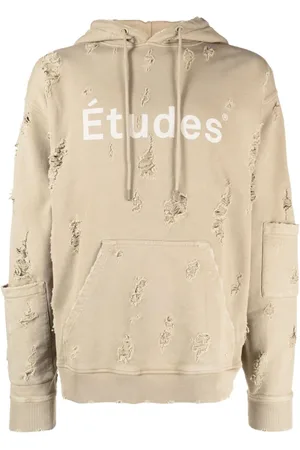 Etudes Ensemble Hoodie im Distressed-Look