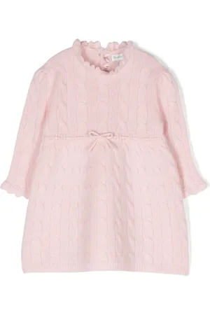 Ralph Lauren Kaschmirkleid mit Zopfmuster