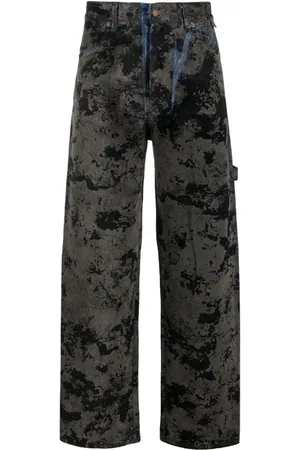 DARKPARK John Jeans mit Camouflagemuster