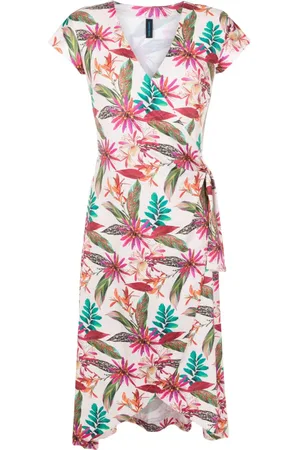 Lygia & Nanny Falcão Kleid mit botanischem Print