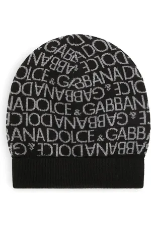 Dolce & Gabbana Intarsien-Mütze mit Logo