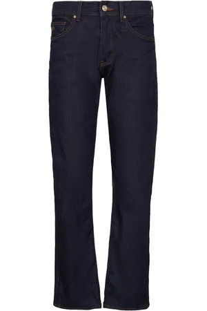 Armani Exchange Straight-Leg-Jeans mit Logo-Patch