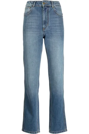 BONPOINT Gerade High-Rise-Jeans