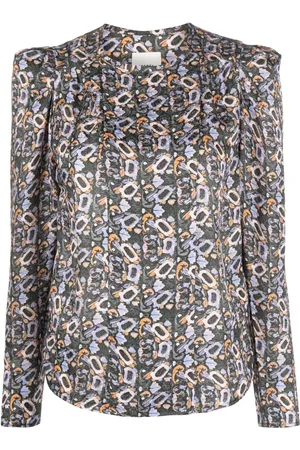 Isabel Marant Bluse mit Blumen-Print