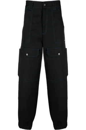 Msgm Hose mit Kontrastnähten