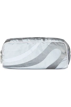 Puccini Kosmetiktasche mit abstraktem Print