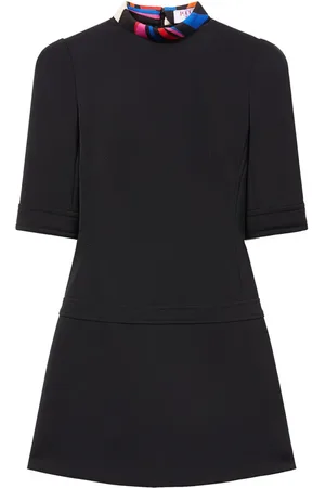 Puccini Kurzärmeliges Midikleid