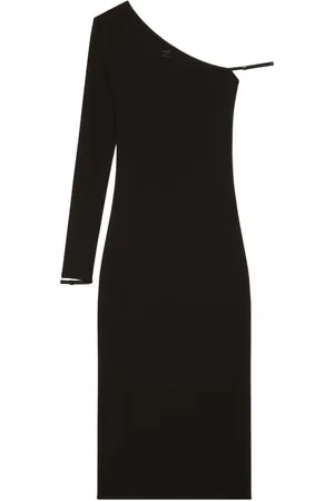 Courrèges Asymmetrisches Midikleid