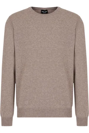 Giorgio Armani Melierter Pullover aus Kaschmir
