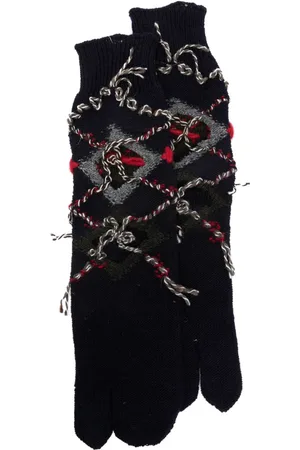 Maison Margiela Tabi Stricksocken mit Cut-Outs