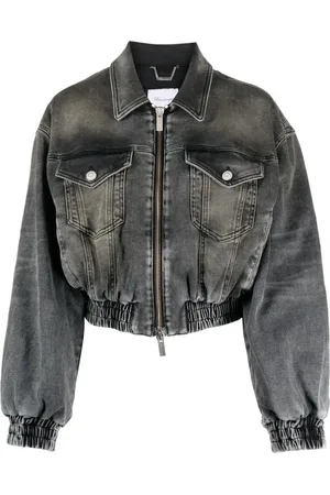 BLUMARINE Jacke mit Logo-Stickerei
