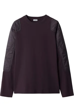Burberry Sweatshirt mit Kontrasteinsätzen