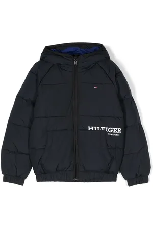 Tommy Hilfiger Gefütterte Jacke mit Logo-Print