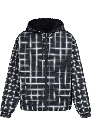 Marni Karierte Kapuzenjacke