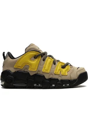 Nike X AMBUSH Air More Uptempo Low Limestone Sneakers