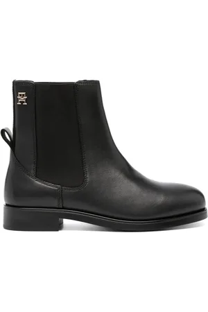 Tommy Hilfiger Stiefeletten mit Logo-Schild