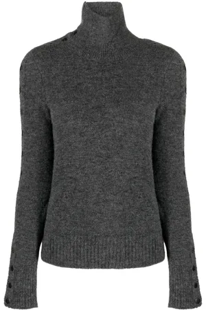 Isabel Marant Kaschmirpullover mit Druckknöpfen