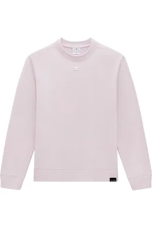 Courrèges Sweatshirt mit Logo-Applikation