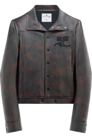 Courrèges Jacke mit Logo-Patch