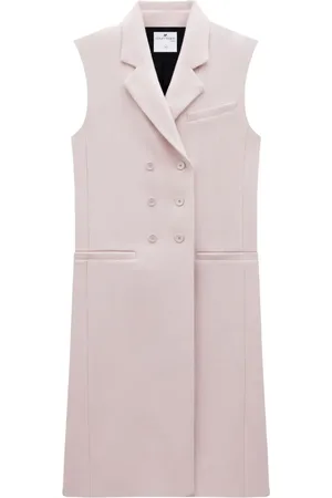 Courrèges Ärmelloser Trenchcoat