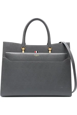 Thom Browne Shopper aus strukturiertem Leder