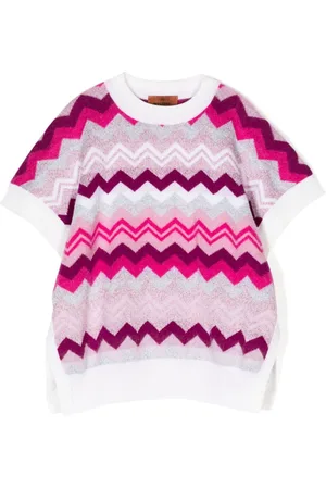 Missoni Strickoberteil mit Zickzackmuster