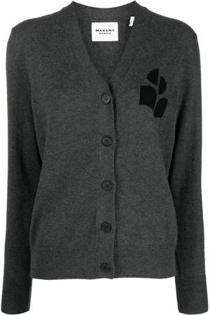 Marant Etoile Karin Intarsien-Cardigan