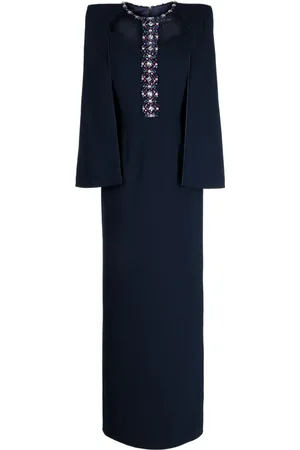 Jenny Packham Langes Lucille Kleid mit Kristallen