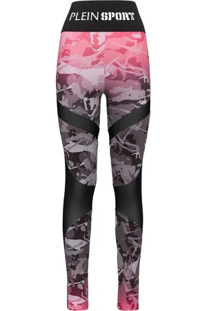 Philipp Plein Leggings mit Camouflage-Print