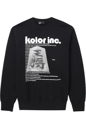 Kolor Sweatshirt mit Logo-Print