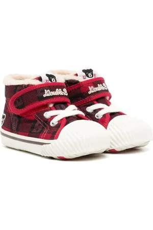 Miki House Karierte Sneakers