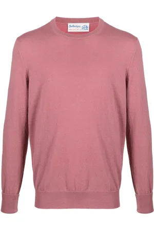 BALLANTYNE Kaschmirpullover mit rundem Ausschnitt