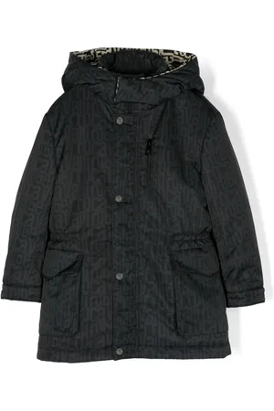 Roberto Cavalli Kapuzenjacke mit Logo-Print