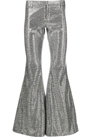 ERL Ausgestellte Hose mit Pailletten