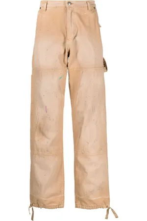 Rhude Chevron Hose mit Farbklecks-Print
