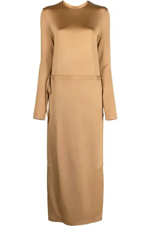 Jil Sander Midikleid mit Kordelzug
