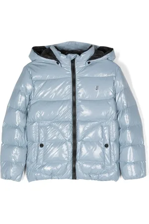 HERNO Gefütterte Jacke mit Logo-Schild