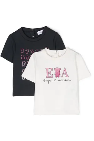 Emporio Armani Set aus zwei T-Shirts mit Logo-Print