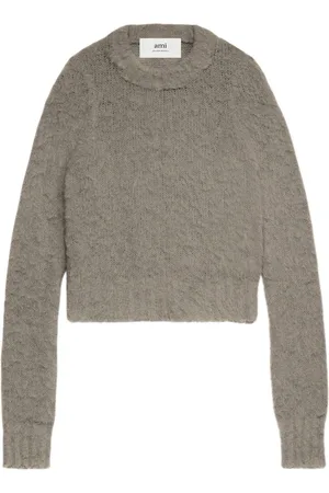 Ami Pullover mit Rundhalsausschnitt