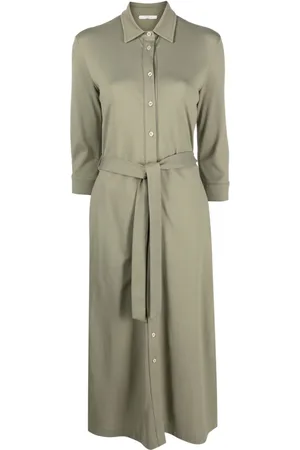 Circolo Midikleid mit langen Ärmeln