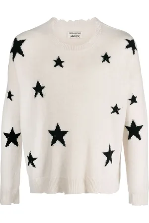 Zadig & Voltaire Kaschmirpullover im Distressed-Look