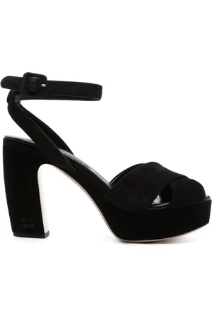 Miu Miu Sandalen mit Plateausohle 95mm